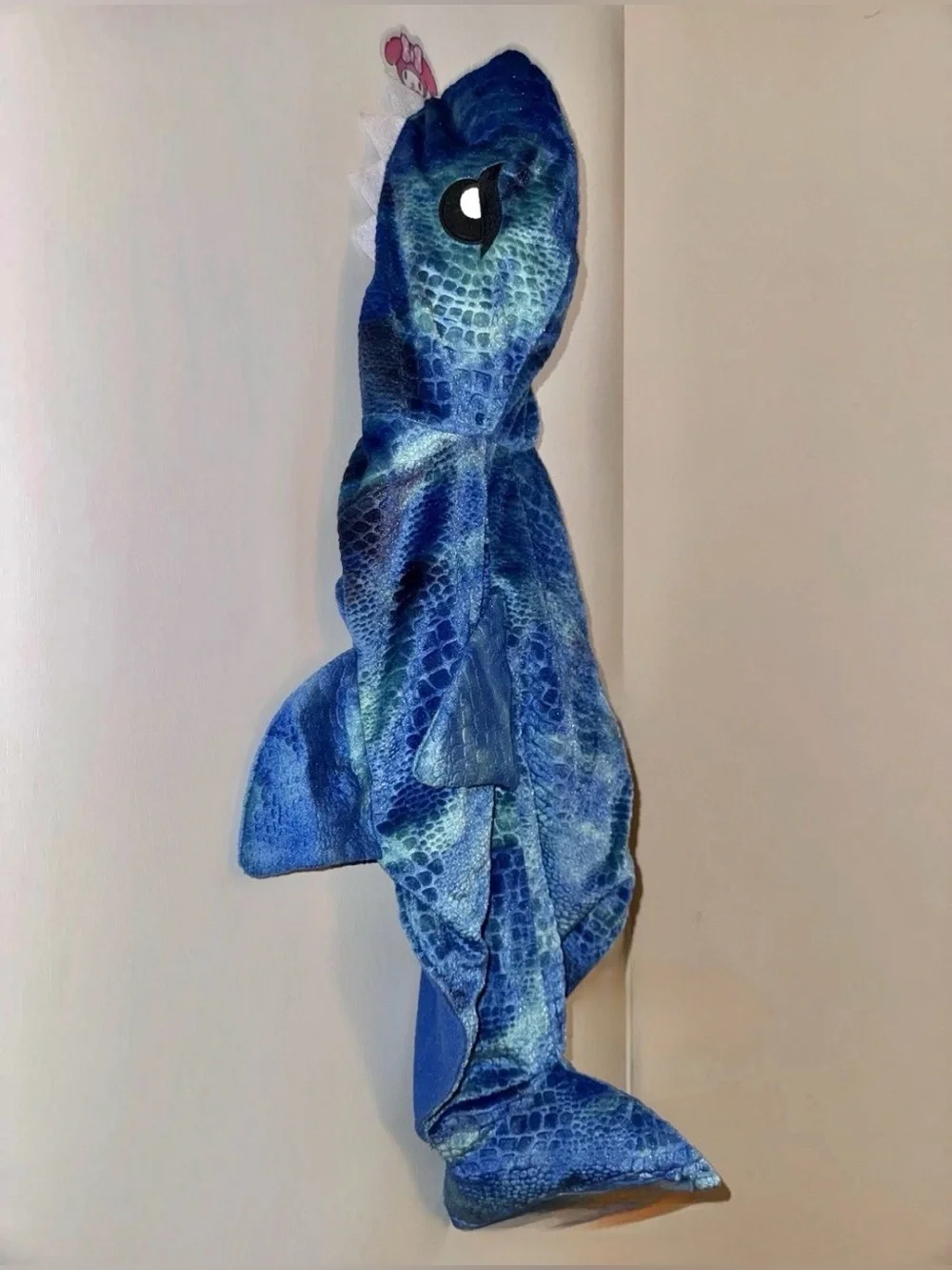 Petco Bootique Shark Hooded Pet Halloween Costume XL (Fits Medium Sized Dog)